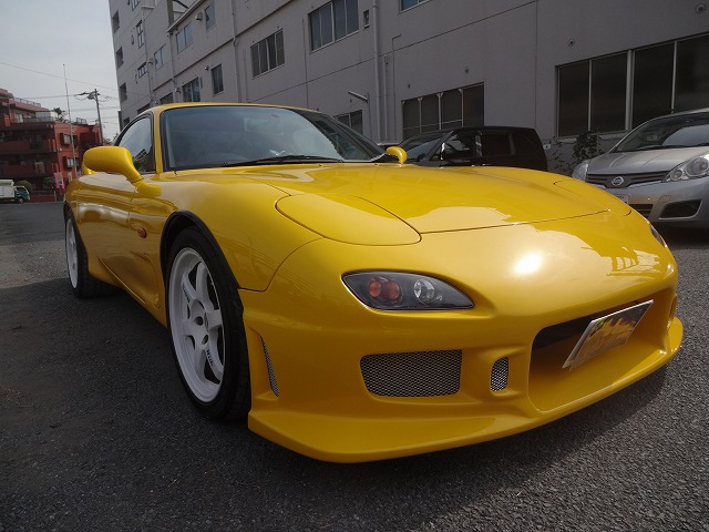 マツダ RX-7 オールペイントです。東京都小平市よりご来店です