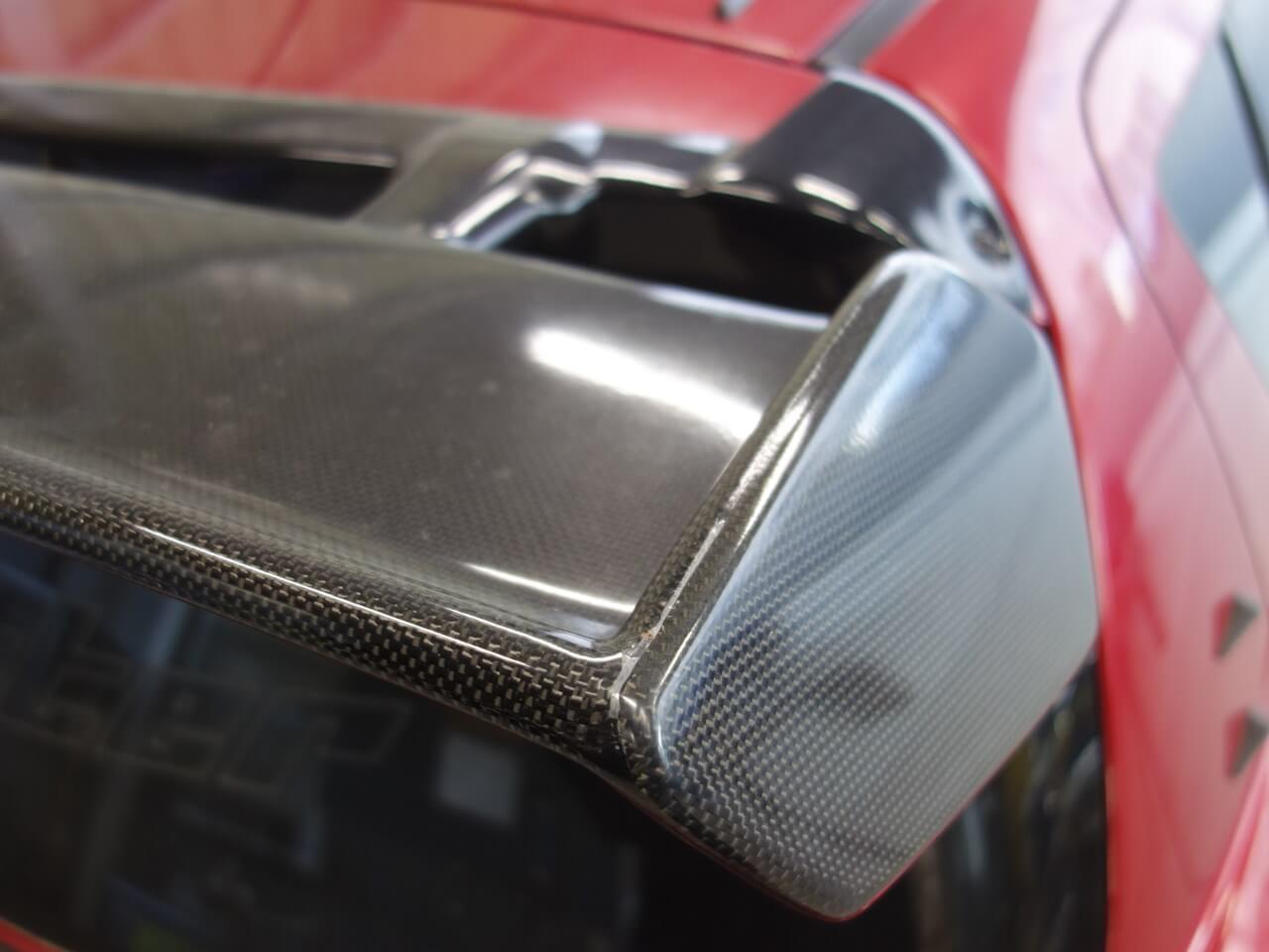 ZC33S モンスタースポーツ ウイング 樹脂割れあり