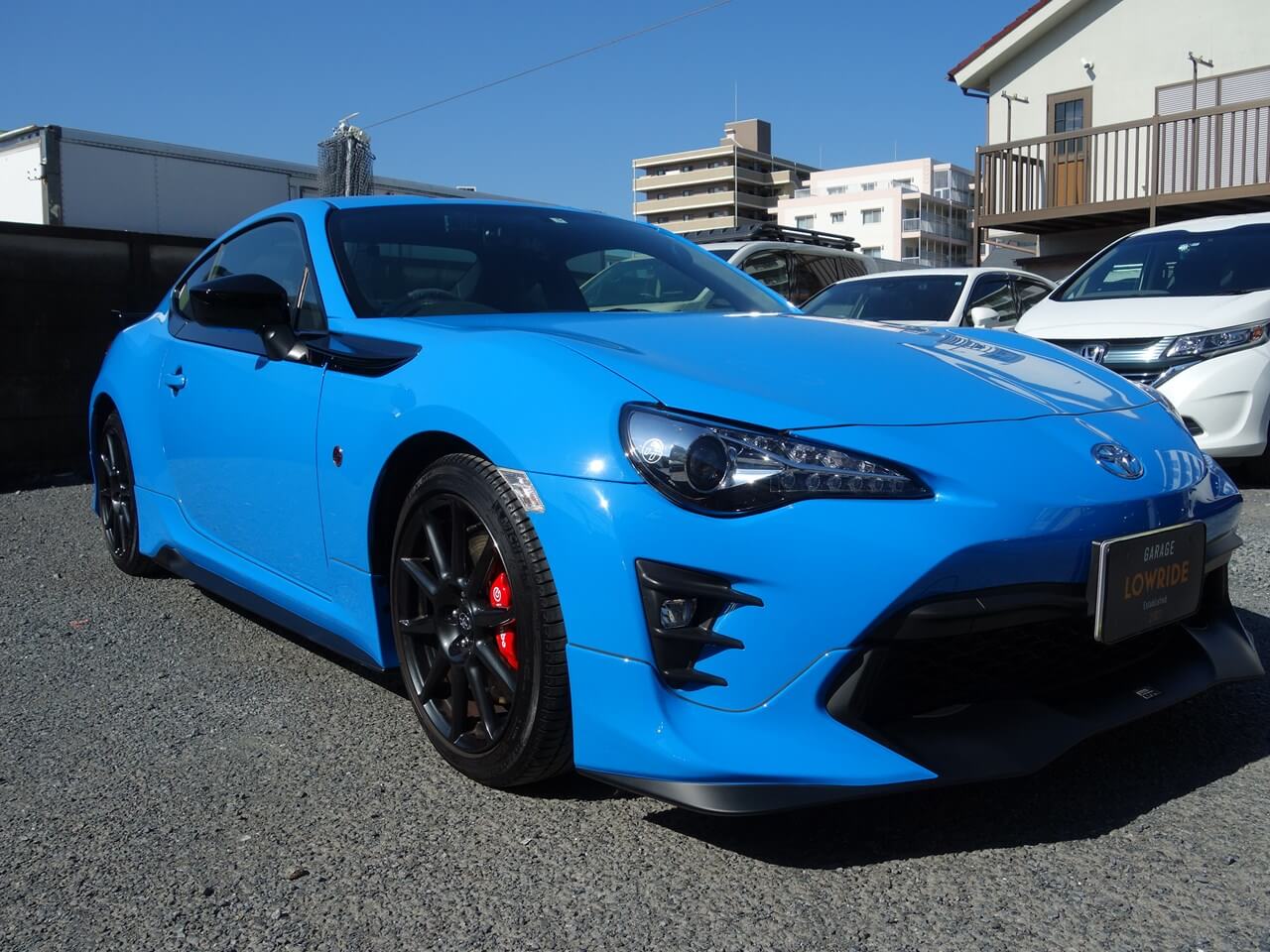 トヨタ 86 TRD製＆モデリスタ製エアロパーツ塗装・取りつけ 東京都青梅