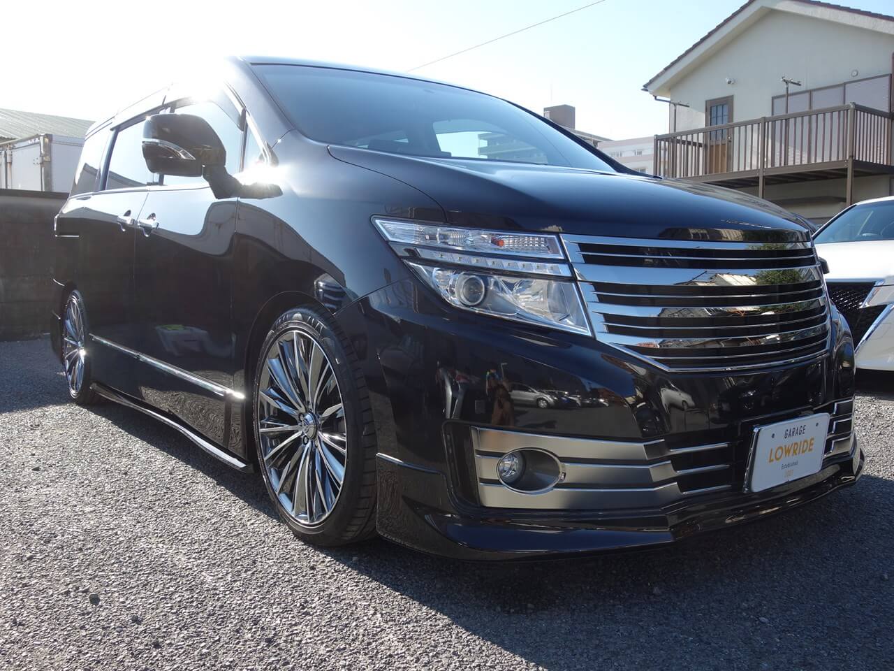 日産エルグランドE52ニスモフロントバンパー、サイドステップ NISMO エルグランド E52 サイドスカートキット : エアロ