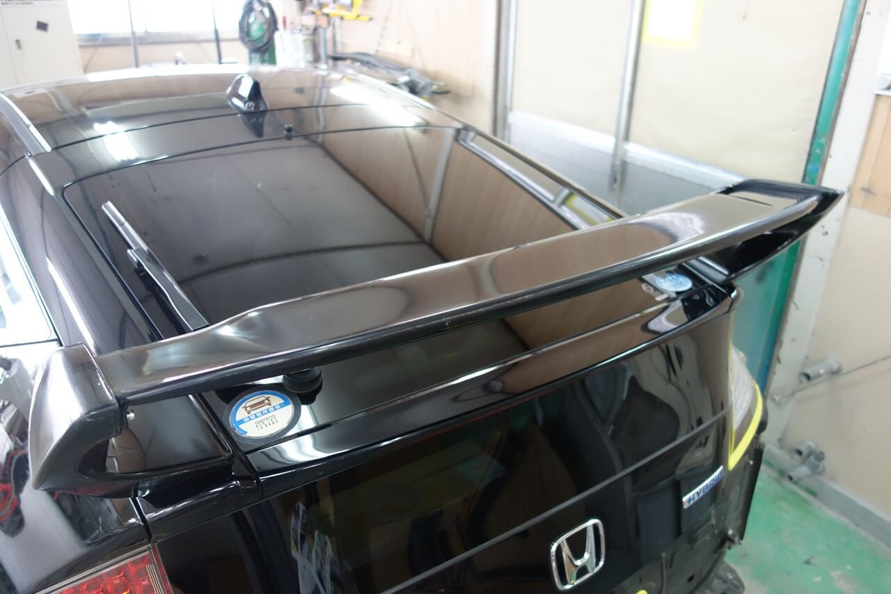 ホンダ CR-Z 無限製等エアロパーツ塗装・取り付け 東京都日野市