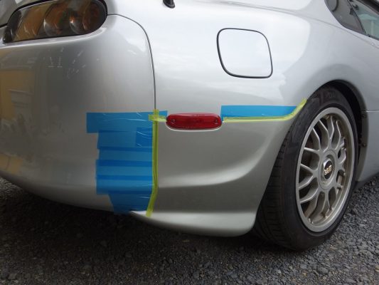 エアロパーツ塗装取付5ページ目 東京 立川 板金塗装 車の傷 へこみ修理 ガレージローライド