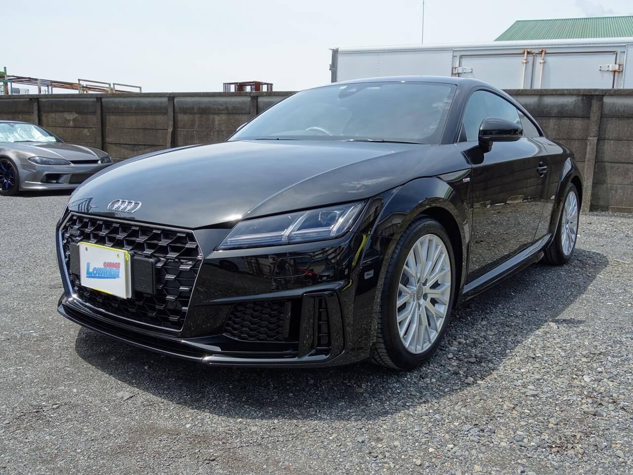 アウディ TTS 新車 ボディ磨き＆ジーゾックスリアルガラスコート