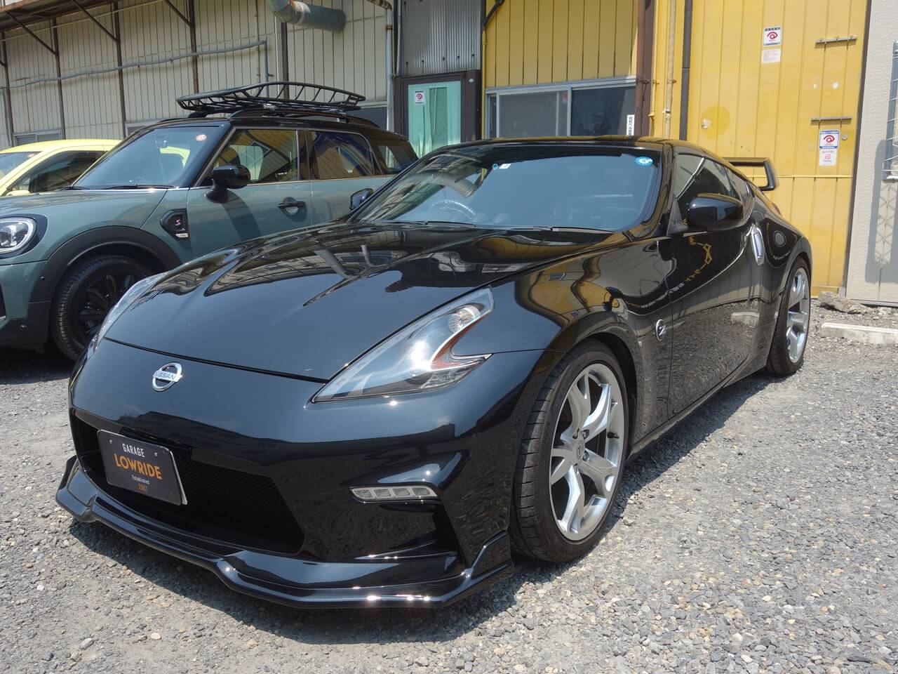 日産 フェアレディZ アミューズ製フロントバンパ、リヤウイング