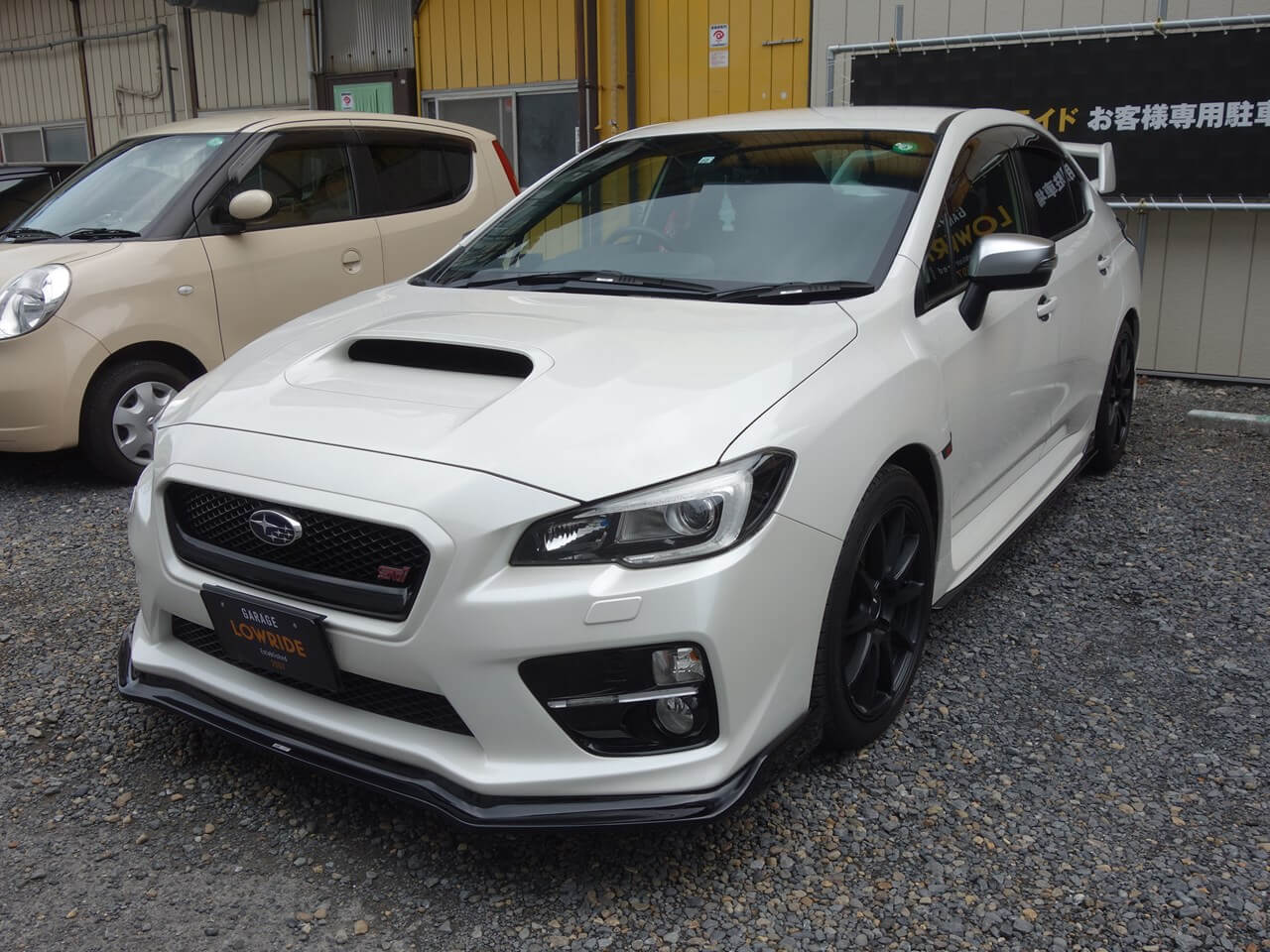 スバル WRX STI チャージスピード製フロントボトムライン、STI製