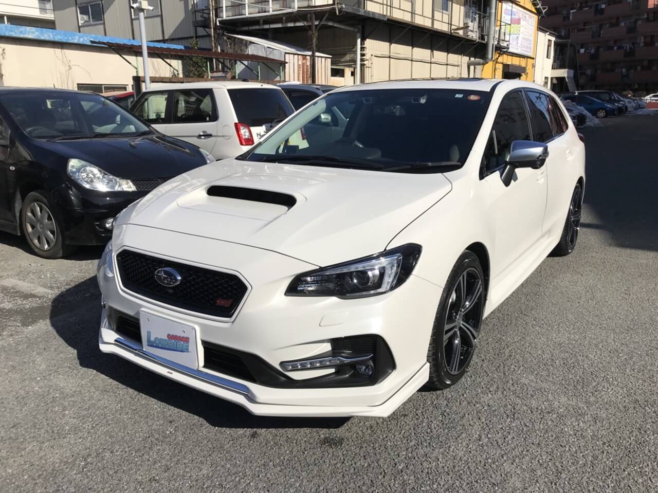 スバルSTI（レヴォーグGT-S 後期）フロントリップスポイラー、リップスカート