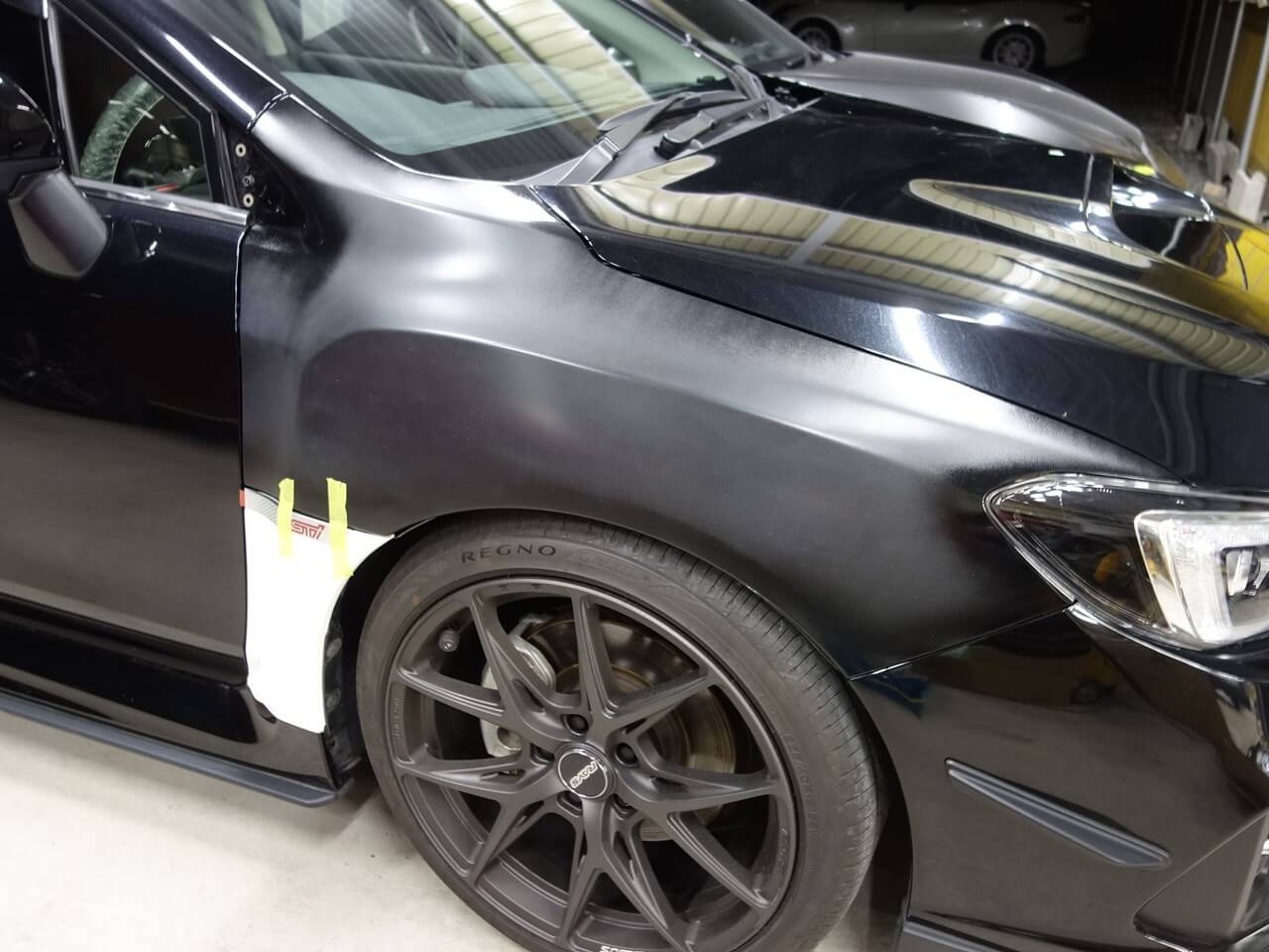スバル レヴォーグ WRXフロントフェンダ、シャイニングスピード