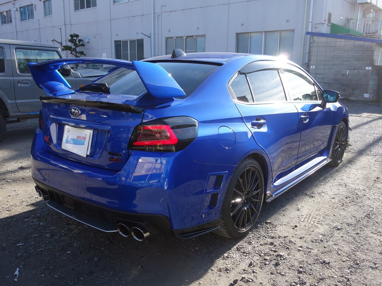 スバル WRX STI 持ち込み品リヤウイング＆トーションバー取付 千葉県 