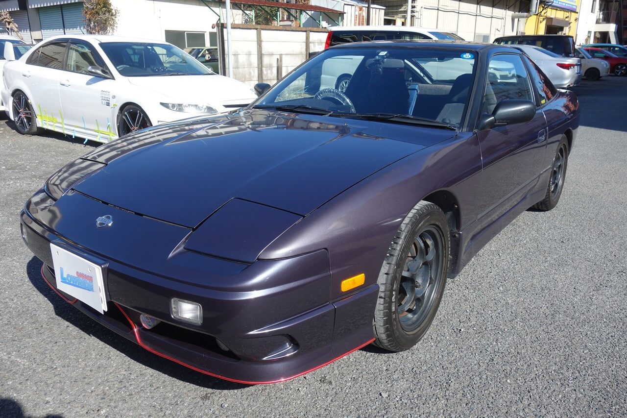 日産 180SX 中古バックドア キズ＆へこみ板金・塗装・修理・取り付け