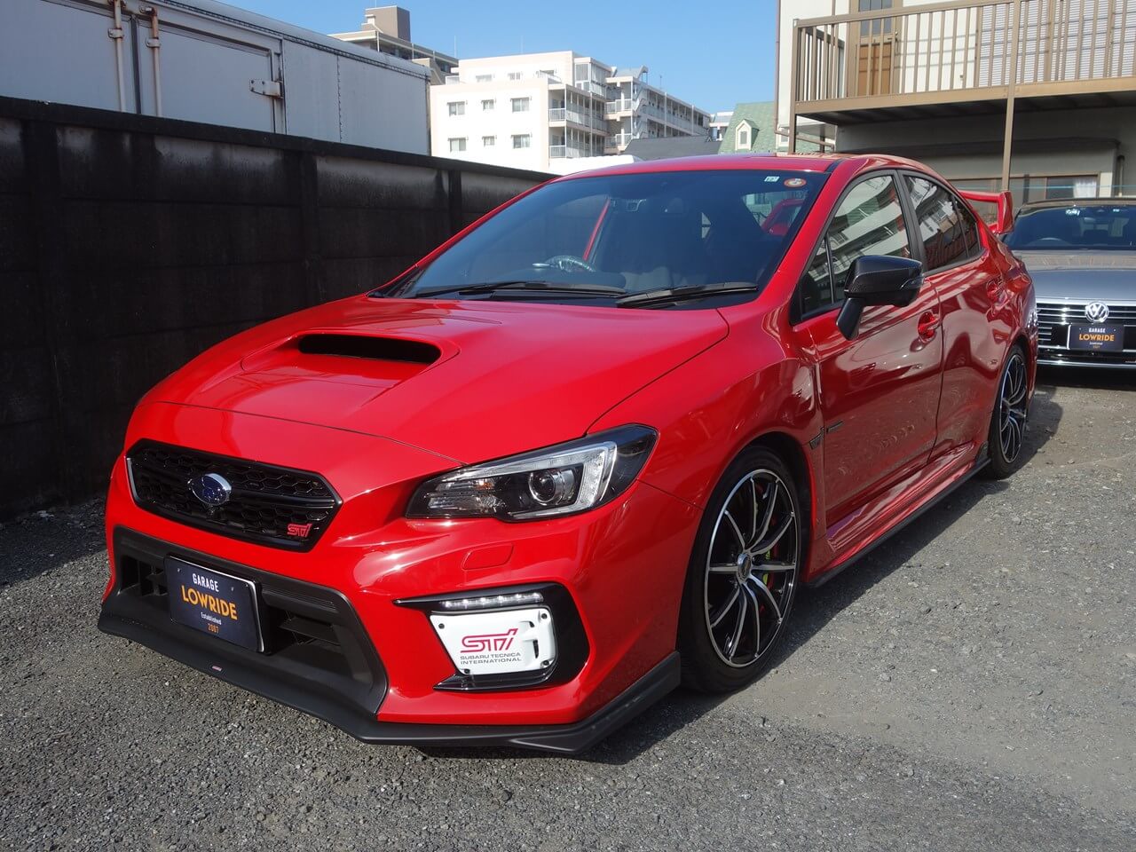 スバル WRX STI デルタスピード製フォグカバー＆リヤバンパサイド ...