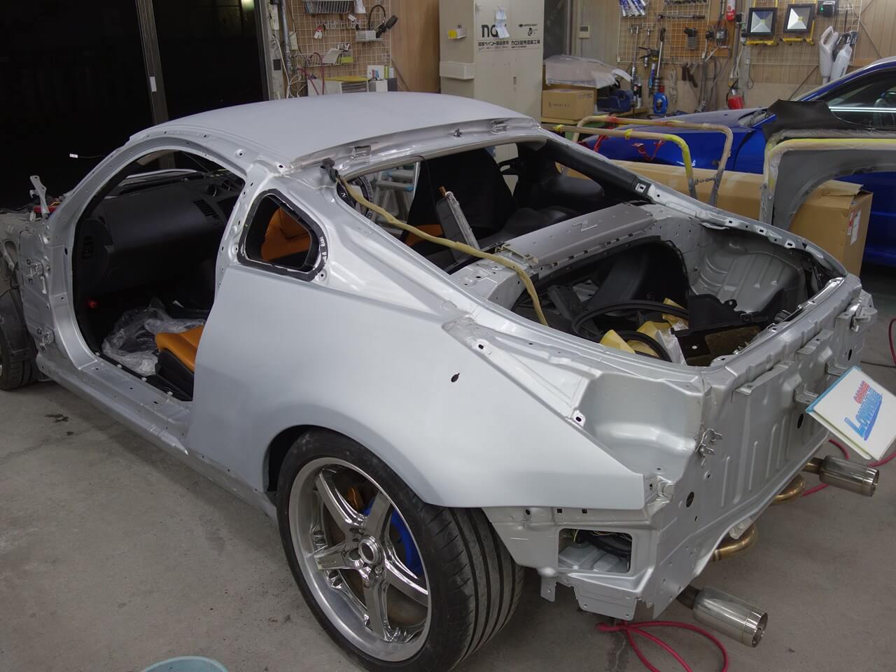 日産 フェアレディZ オールペイント 東京都東久留米市よりご来店の