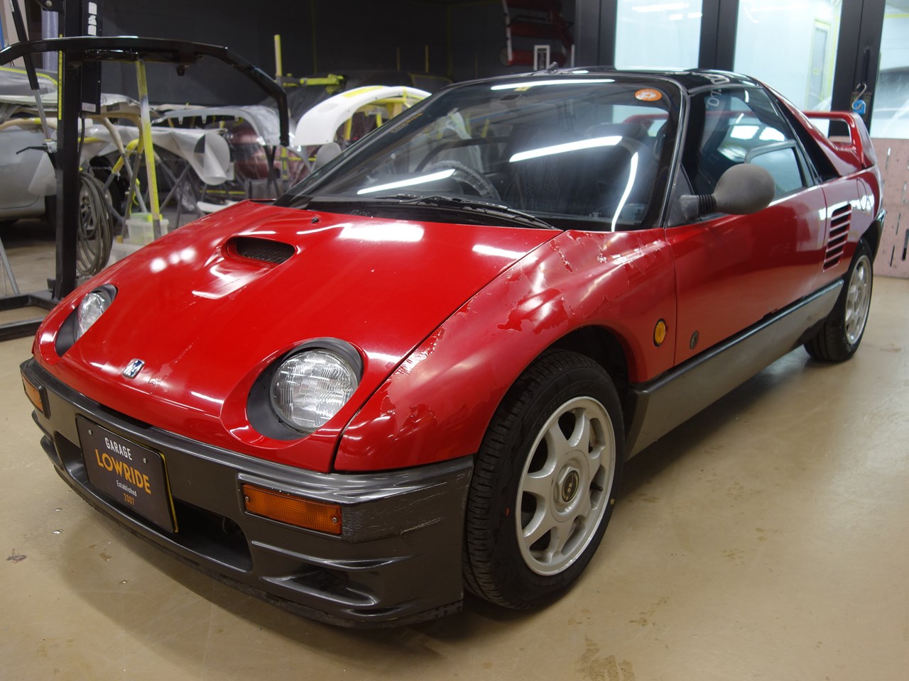 マツダ オートザム AZ-1 塗装劣化修理 東京都三鷹市よりご来店のお客様